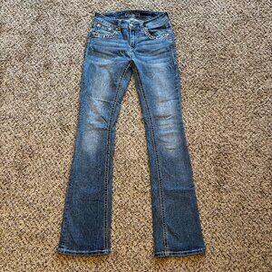 Embellished Grace in LA bootcut jeans